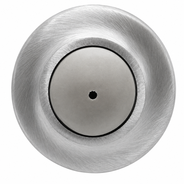 Don-Jo 1412 Wall Bumper Door Stop — 1" Projection, 2-1/2" Diameter, Cast Brass