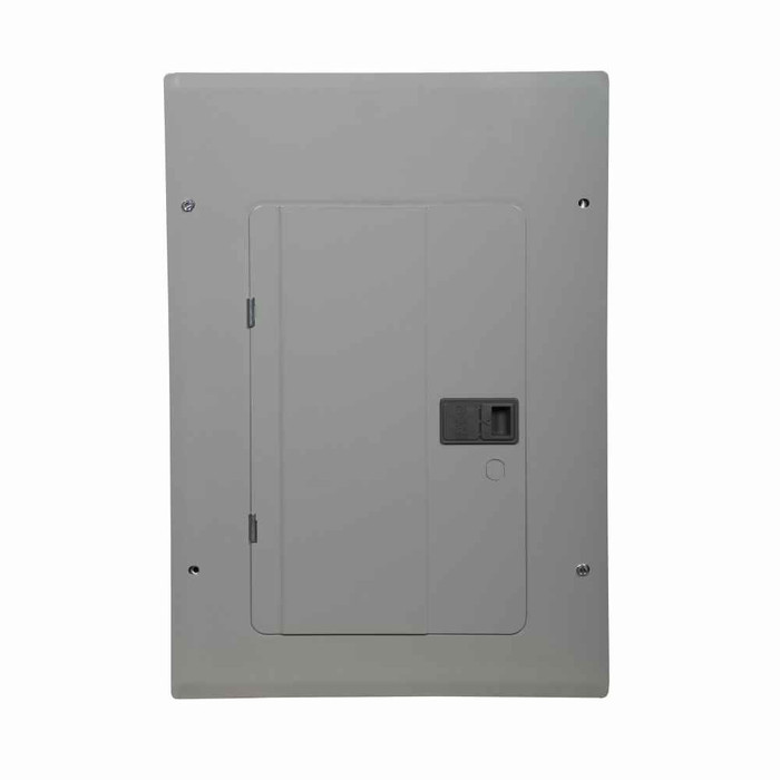 Eaton 3BR1224N125S BR convertible loadcenter,No feed-thru lugs, includes BREQS125 hold-down screw,Convertible main,125A,C1,Aluminum,Cover included,NEMA1,Metallic,10 kAIC,BR,Surface,24 Circuits,Three-pole,12 Spaces,Four-wire,Three-phase,208 Y/120, 240