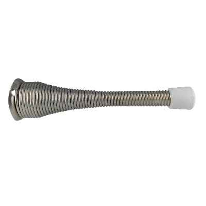 Don-Jo Don-Jo 1510 Spring Base Door Stop, 3-3/4" Projection, 1" Base, Spring Steel Material DON-1510