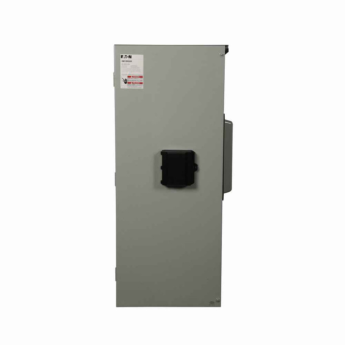 Eaton 3MCB800BCRNTO main circuit breaker, Busway connection, 800A, Aluminum, NEMA 3R, Underground, Four-wire, Three-phase, 120/208V, Housing, Right mounting, TO opposite