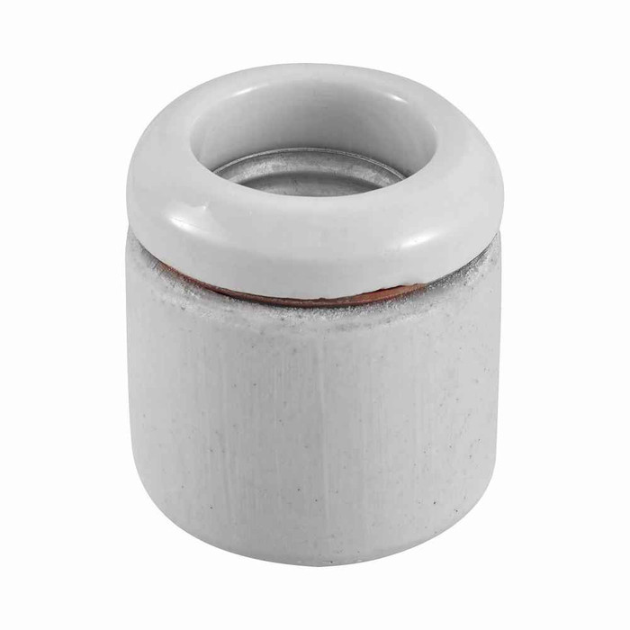 Eaton 602-BOX lampholder, Keyless switch, Medium base, White, Porcelain, 250V, 660W 239700