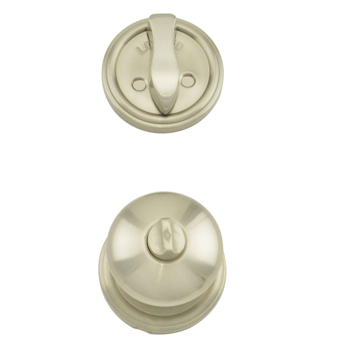 Weslock 1300 Interior Single Cylinder Handleset Trim with Adjustable Latches and Round Corner Strikes