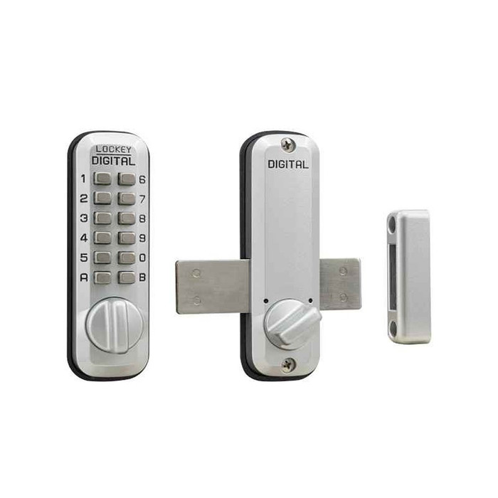 Lockey M220 Mechanical Surface Mount Digital Keyless Combination Lock with 3/4" Deadbolt
