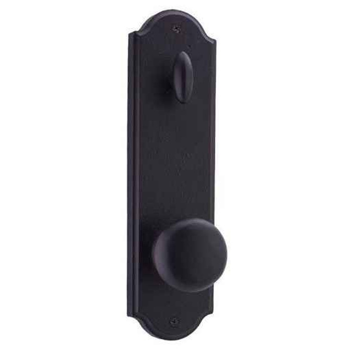 Weslock Weslock 7604 Interconnected Handleset Trim for Stonebriar or Wiltshire with Adjustable Latch and Round Corner Strikes WES-7604