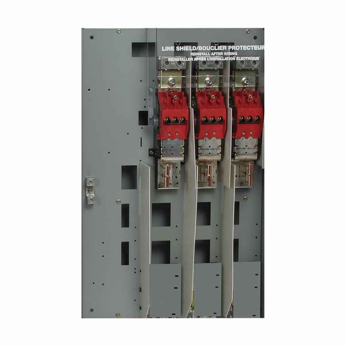 Eaton 70-8063-6 safety switch interior assembly, Switch interior assembly, 400A, NEMA 1/3R/4/12, Three-pole, 600V, Heavy-duty, 600V fusible safety switches