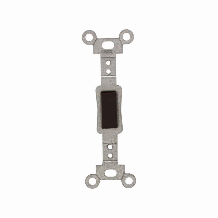 Eaton 756B wallplate toggle insert, Brown