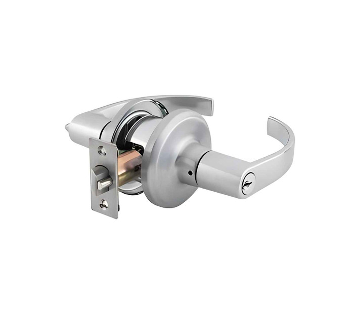 Dormakaba Dormakaba QTL200 Standard Duty Tubular Locks, 2-3/4” x 1-1/8” T-Strike, Keyed Different DORQTL200