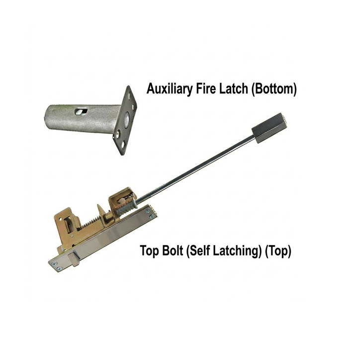 Cal-Royal Cal-Royal AUXAUTOFL Door Automatic Flush Bolts CAL-AUXAUTOFL-1