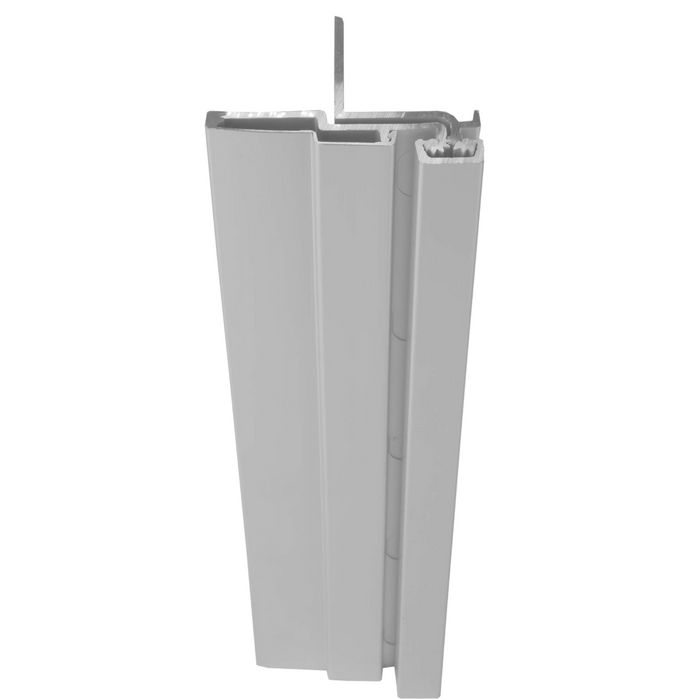 ABH A211HD Heavy Duty Aluminum Continuous Gear Hinge Half Surface with Swing Clear Design