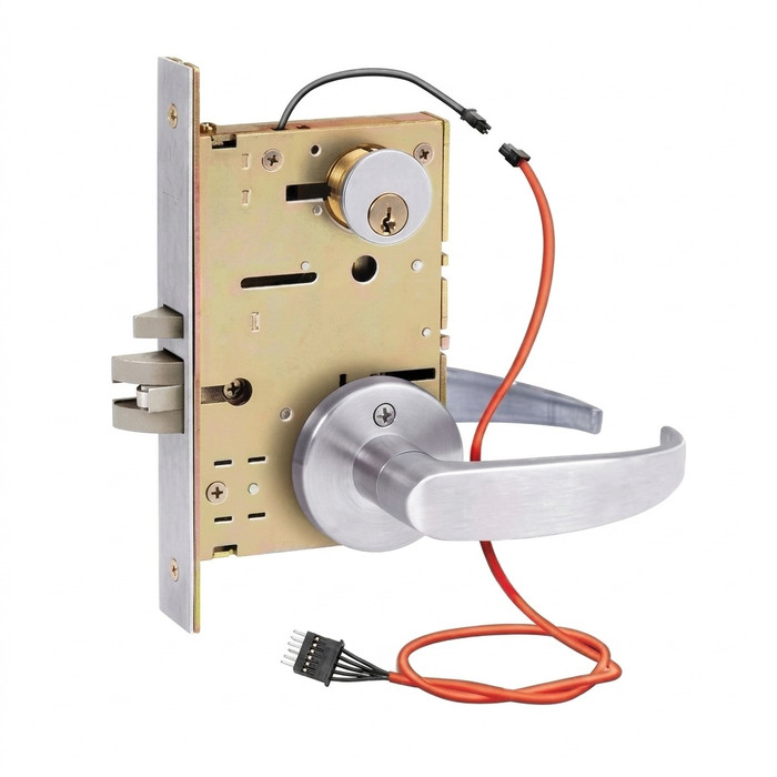 SDC SDC 7835 PRO Series -Solenoid Controlled Mortise Locks (Locked Outside and/or Inside, Failsecure Outside and Failsafe Inside Function) SDC-7835