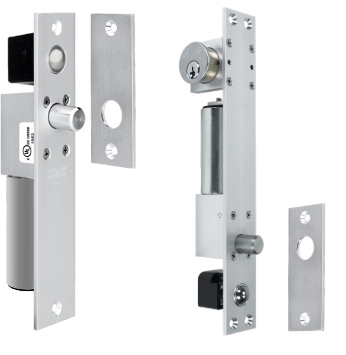 SDC 1291 Series - Spacesaver Right Angle Electric Mortise Bolt Lock, Failsecure
