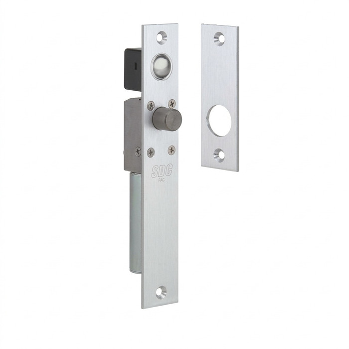 SDC SDC 1490 Series - Spacesaver Narrow Right Angle Electric Mortise Bolt Lock, Failsafe SDC-1490