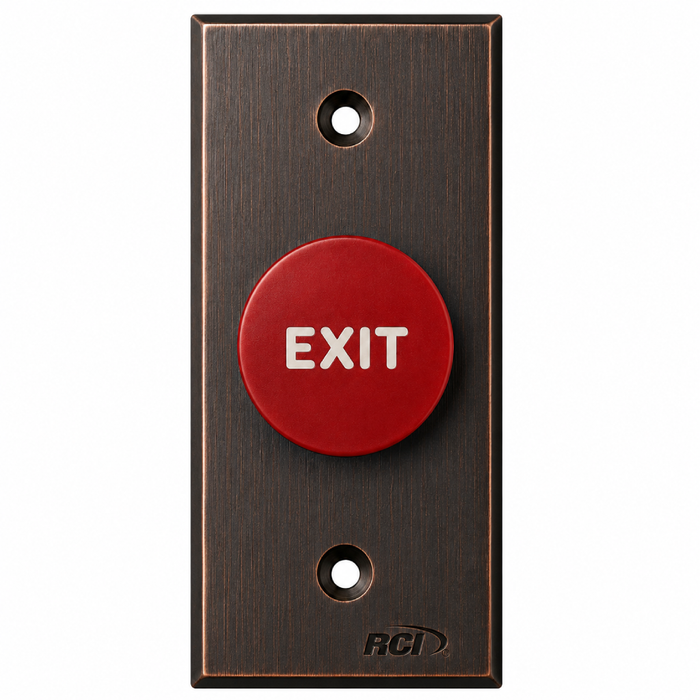 RCI 918 Tamper-Resistant Exit Button Red | ZenSupply