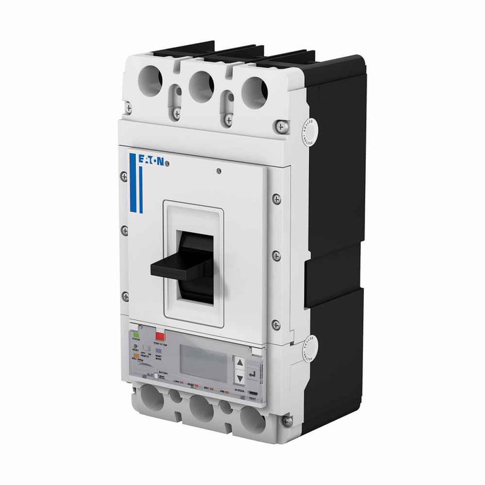 Eaton PDG33F0400P9DL Power Defense Globally Rated, Frame 3, Three Pole, 400A, 25kA/480V, PXR25 LSIG Motor Protection w/ Modbus RTU, CAM Link and Relays, Std Term Load Only (PDG3X3TA400)