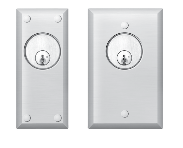 SDC 800AL Series - Vandal Resistant Key Switches Assembly