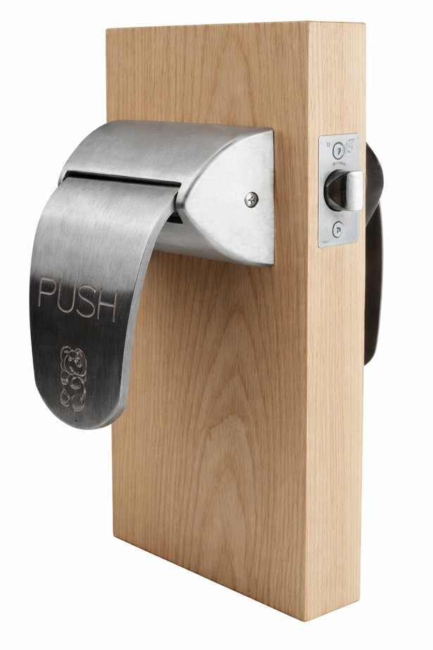 ABH LR6000 Series Hospital Push/Pull Latch with Ligature-Resistant Design