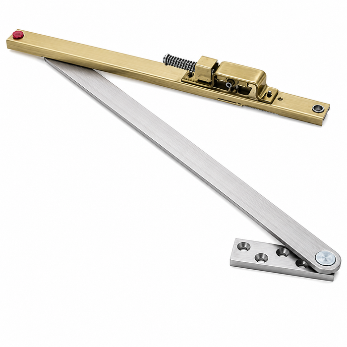 Glynn-Johnson 100 Series Heavy Duty Concealed Overhead Door Holders and Stops — Multi-Function, Non-Handed, Commercial Grade