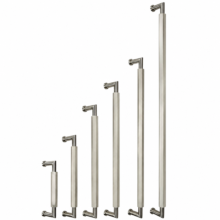 Omnia 9039 Modern Cabinet & Appliance Door Pulls - Solid Brass with 1-1/8" Projection