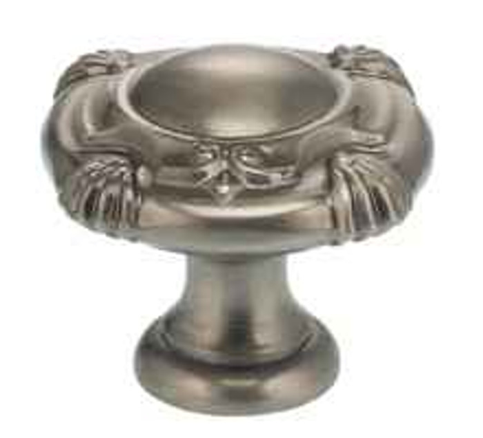 Omnia Omnia 7430 Ornate Cabinet Knob, Solid Brass OMN-7430