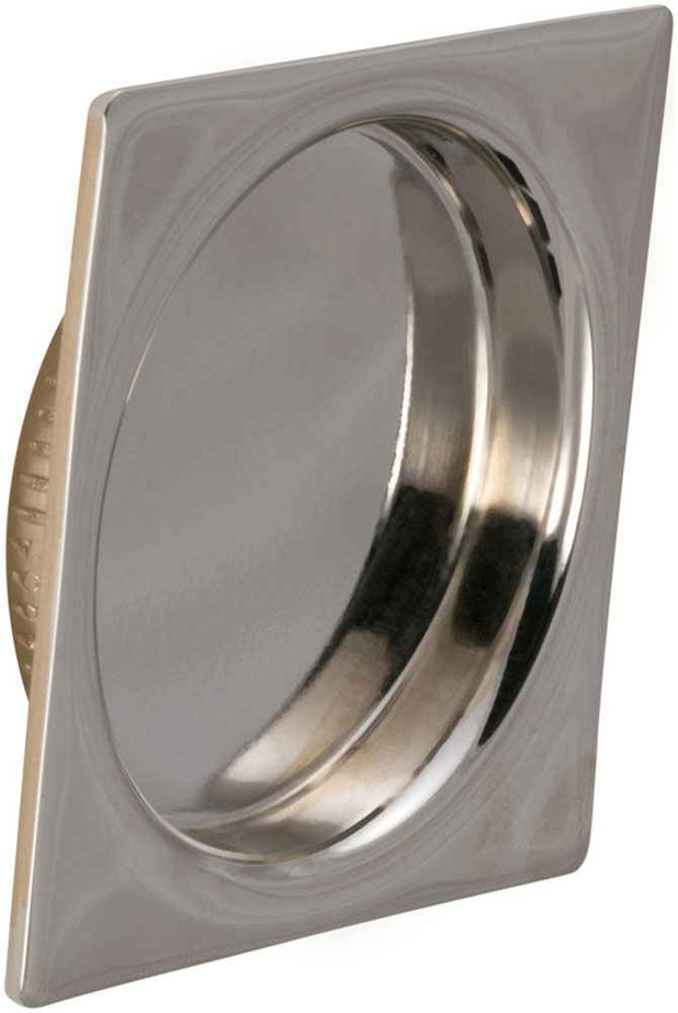 Omnia Omnia 7504 2-3/16" Square Trim with Round Cup Flush Pocket Sliding Door Pull OMN-7504 Omnia Omnia 7504 2-3/16" Square Trim with Round Cup Flush Pocket Sliding Door Pull OMN-7504