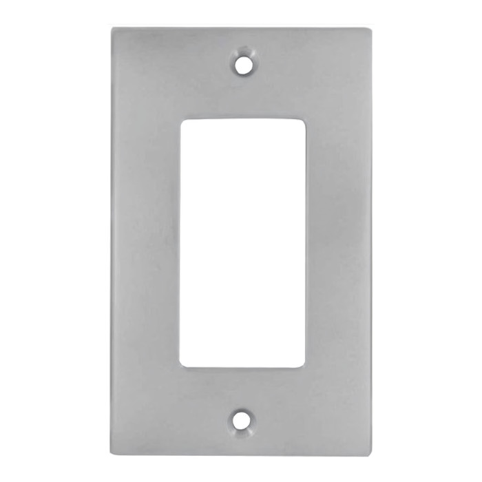 Omnia Omnia 8023 Rocker Modern Switchplates, Solid Brass OMN-8023