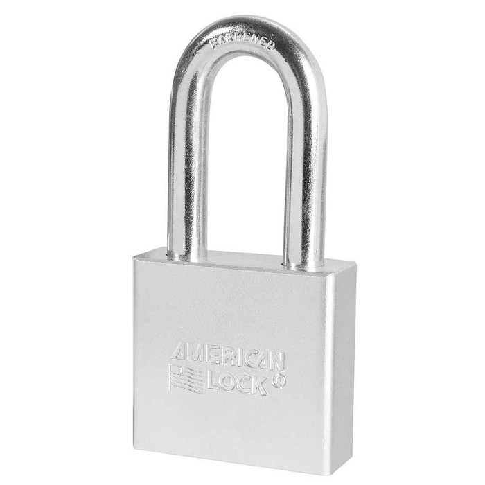 American Lock American Lock A3261WOKAMK Solid Steel Small Format Interchangeable Core Padlock Without Cylinder, Keyed Alike (Master Keyed) AME-A3261WOKAMK
