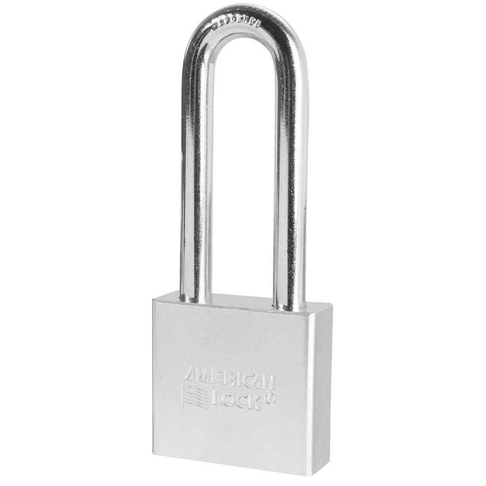 American Lock American Lock A3262WOKAMK Solid Steel Small Format Interchangeable Core Padlock Without Cylinder, Keyed Alike (Master Keyed) AME-A3262WOKAMK