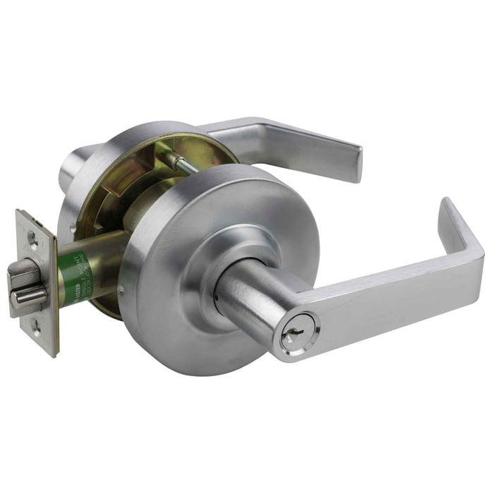 Arrow Arrow QL81 Entrance Function Cylindrical Lever Lock - Grade 1, Key in Lever Cylinder AR-QL81