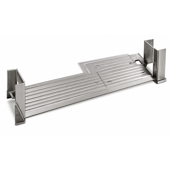 NGP 5X428EX425E Floor Closer Threshold 8" x 5" x 36" Aluminum Alloy with Fluted Top