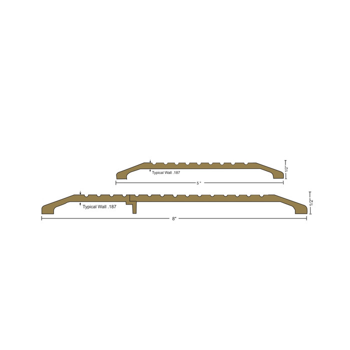 NGP NGP 5X428BR X 425BR Floor Closer Thresholds, Bronze NGP- 5X428BRX425BR