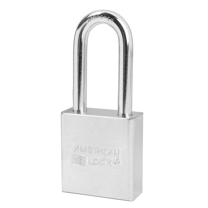 American Lock American Lock A3201WOMK Solid Steel Small Format Interchangeable Core Padlock Without Cylinder, Keyed Different (Master Keyed) AME-A3201WOMK