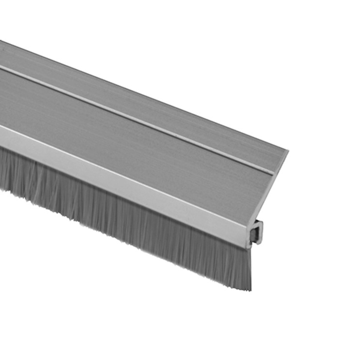 NGP A626A Nylon Brush Seal, Anodized Aluminum