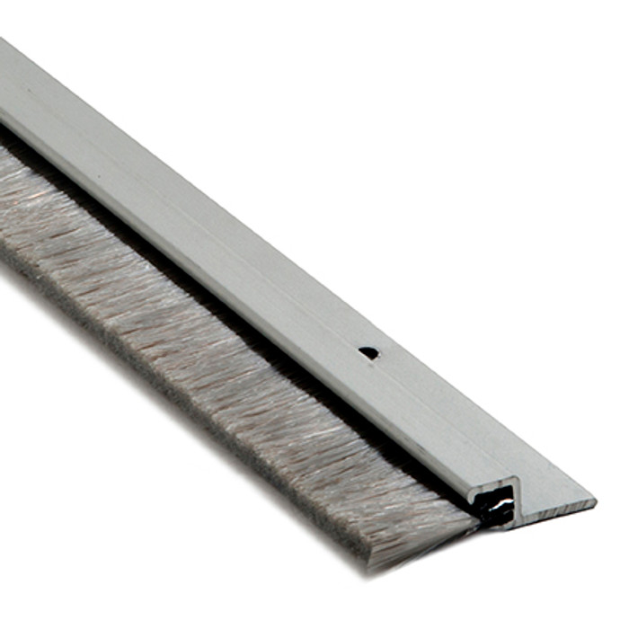 NGP C607 9/16" Nylon Brush Seal or Sweep Adonized Aluminum