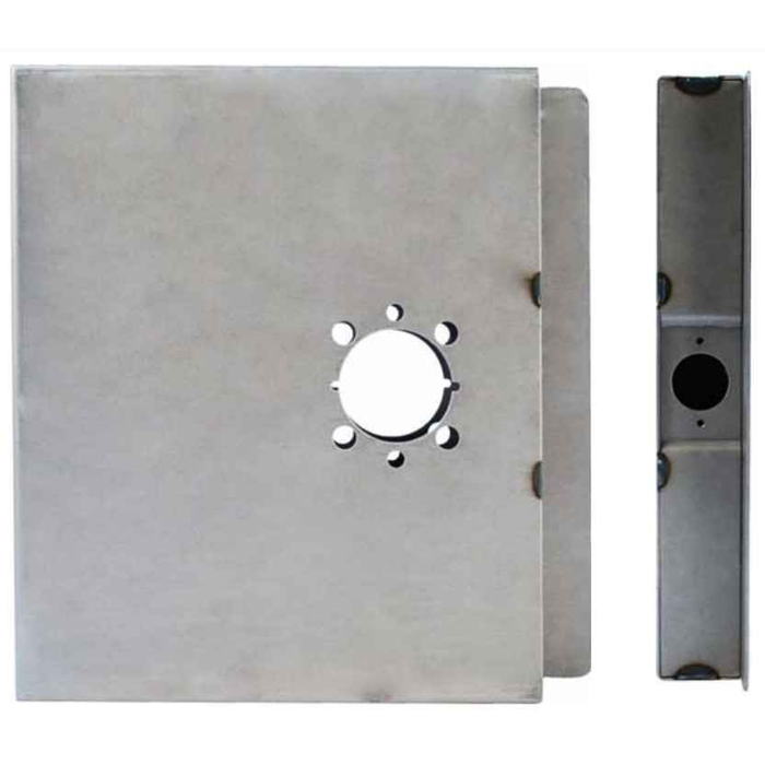 Keedex K-BXRHO-1012 Weldable Gate Box Steel 10x2 Weldable Gate Box 14 Gauge Steel