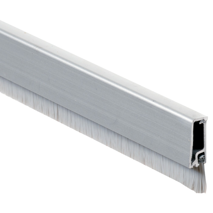 NGP 672A Concealed Fastener with Nylon Brush Sweep, Anodized Aluminum