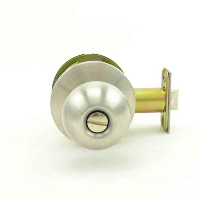 Dexter Dexter C2000 Series - Grade 2 Privacy Cylindrical Ball Knob Lock, Non-Clutching, Non-Keyed DEX-C2000-PRIV-KNB