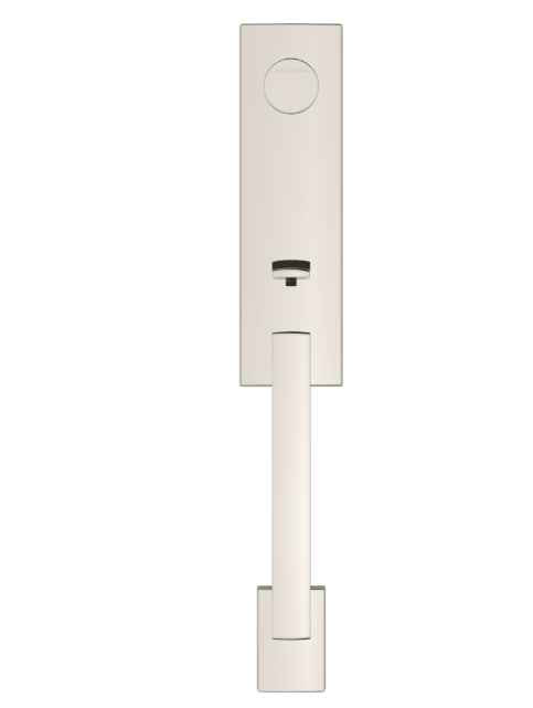 Baldwin Baldwin Reserve Seattle Full Dummy Entry Handleset with Contemporary Rose BAL-FD-SEA-CON