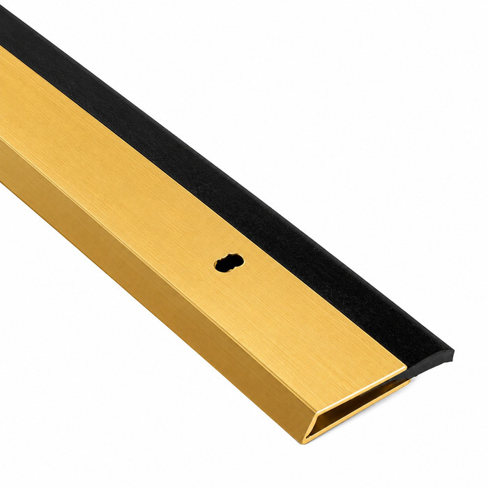 NGP NGP 202NB Neoprene Door Sweep, 72" Gold NGP-202NB