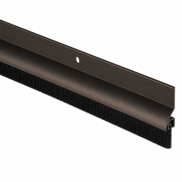 NGP NGP C627DKB 9/16" Nylon Brush Seal or Sweep, Dark Bronze NGP-C627DKB