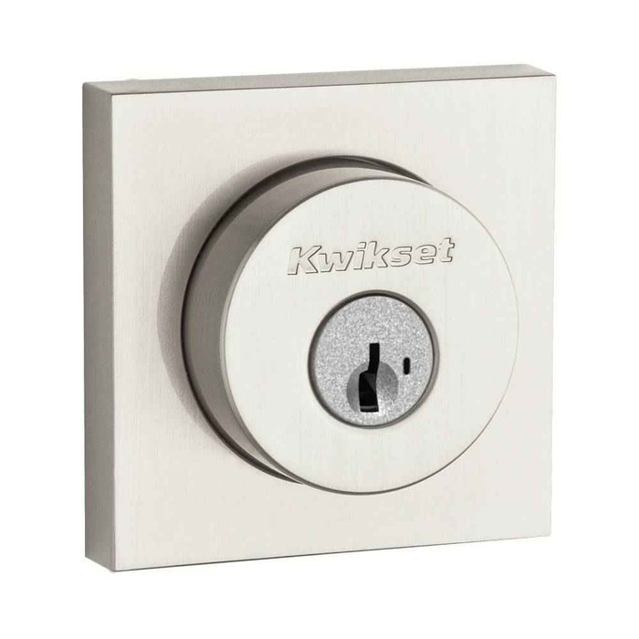 Kwikset 158SQT SMC Halifax Keyed Entry Single Cylinder Deadbolt with SC1 Keyway SmartKey KWI-158SQT-SMC
