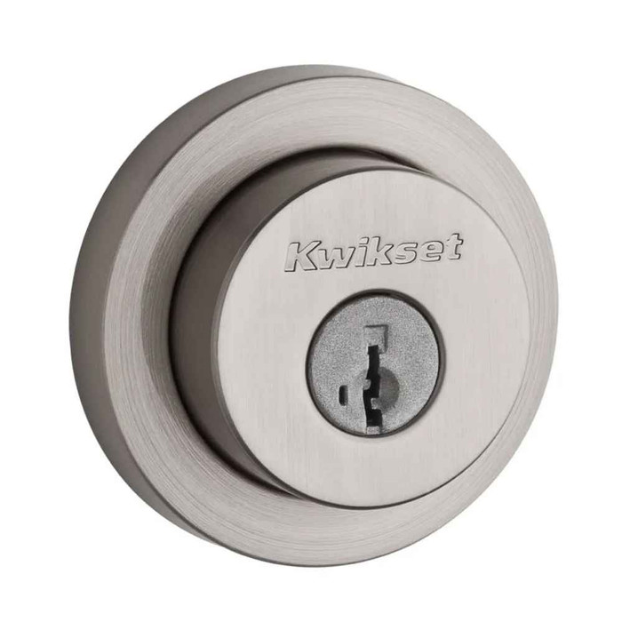 Kwikset Kwikset 982RDT SMT Milan Deadbolt UL Keyed Entry Single Cylinder Door Lock with SmartKey KWI-982RDT-S