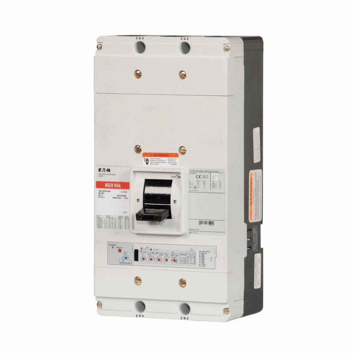 Eaton NGSF316T32V3WP35 Series G electronic molded case circuit breaker, NG-frame, NG, Frame only, Digitrip 310 RMS, LSI trip, 600A trip rating, Three-pole, 1600A, 85 kAIC at 240 Vac, 50 kAIC at 480 Vac, no terminals, Ambient temp not marked