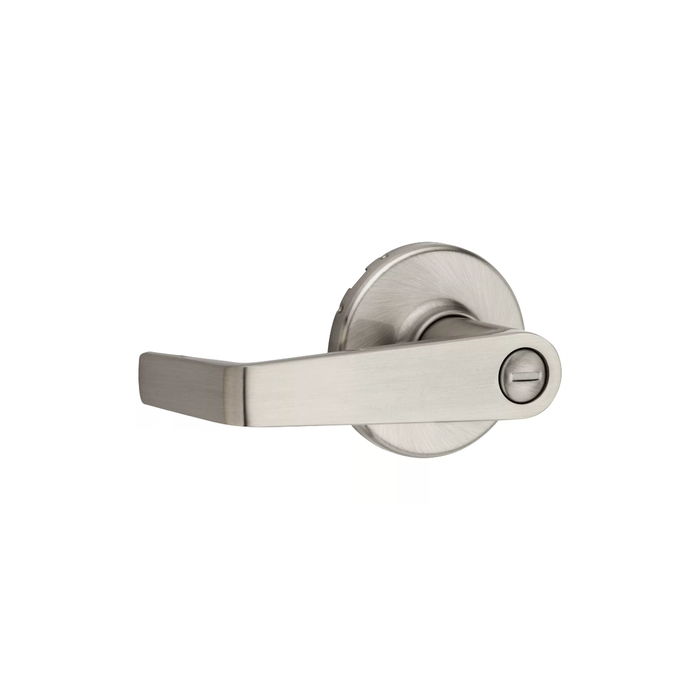 Kwikset 733KNL Kingston Lever Privacy Door Lock, RCAL Latch & Round Corner Strike