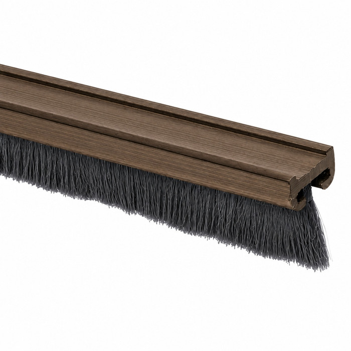 NGP NGP 136PDKB Polypropylene Pile Mortised Astragal, 36", Dark Bronze NGP-136PDKB 36