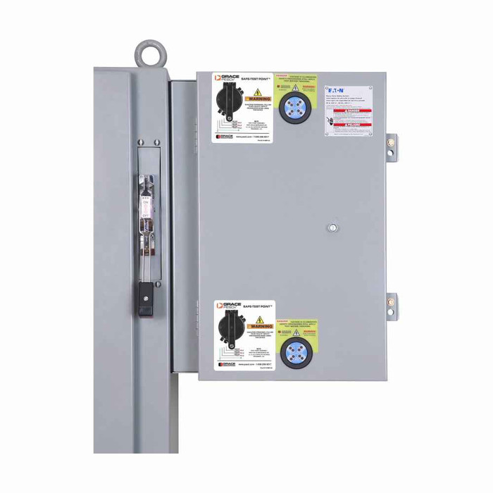 Eaton OLI364FWJA-00VP OEM line isolation switch, Voltage portal, 200 A, NEMA 4X, 304 stainless steel, Class J fusible, Three-pole, Three-wire, 600 V, #6-300 kcmil Cu/Al
