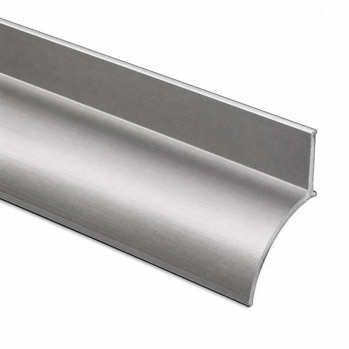 NGP NGP 17 Rain Drip Guard, Mill Aluminum Finish NGP-17