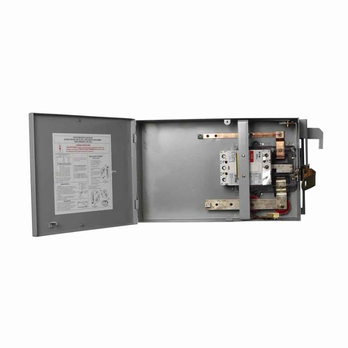 Eaton P3BJD3250NSP Pow-R-Way III circuit breaker plug-in unit,Sprinkler-proof plug,Busway,Three-pole,JD,Plug,Breaker,J Frame (70-225 A),250A,65 kAIC at 240 Vac,35 kAIC at 480 Vac,18 kAIC at 600 Vac,100% Neutral,50% Integral/Housing Ground