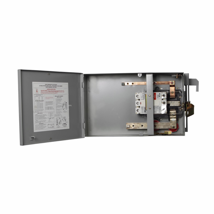 Eaton P3BKD3350 Pow-R-Way III circuit breaker plug-in unit, Busway, Three-pole, KD, Plug, Breaker, K Frame (70-400 A), 350A, 65 kAIC at 240 Vac, 35 kAIC at 480 Vac, 25 kAIC at 600 Vac, None, 50% Integral or Housing Ground