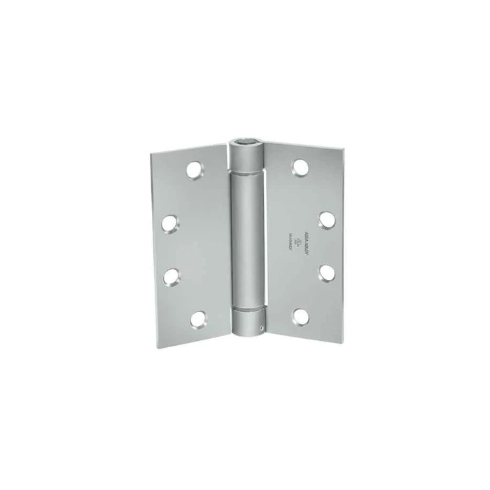 McKinney 1502 Spring Hinge, Square Corner Full Mortise Standard Weight, 4-1/2" by 4-1/2"