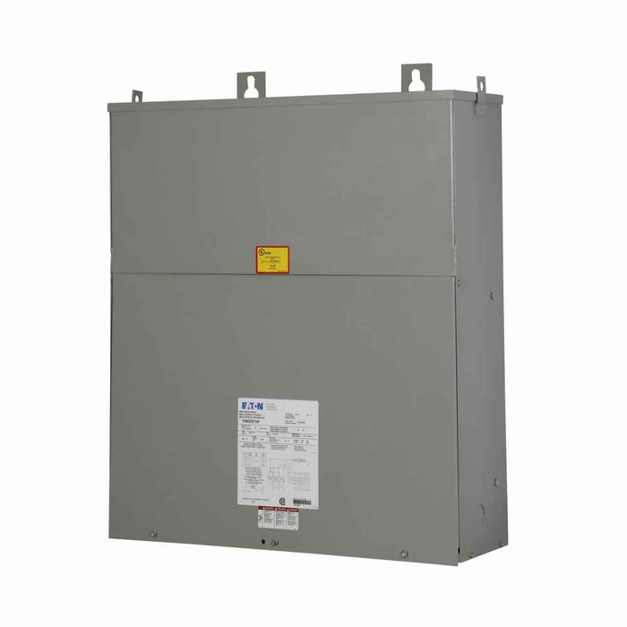 Eaton P48G28T15P Mini-Power center, mini-power center, aluminum, NEMA 3R, 289, 60 Hz, three-phase, 480 V, 208Y/120 V, 2 at -5% FCBN, 115 °C rise, 15 KVA, indoor-outdoor, 105A15K